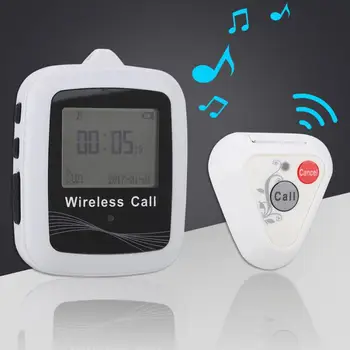 Calling Pagers System CTW07 + CTT32 Wireless Mobile Wrist Receiver + 10 Transmitter Pagers 100-240V US/EU/UK Plug
Calling Pagers System CTW07 + CTT32 Wireless Mobile Wrist Receiver + 10 Transmitter Pagers 100-240V US/EU/UK Plug