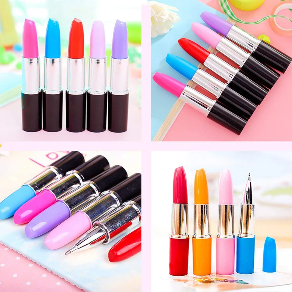XRHYY 1 Piece Lipstick Shape Pen, Creative Ballpoint Writing Pens Multi-Color Lipstick Cute Ball Pen Novelty Office Stationery
XRHYY 1 Piece Lipstick Shape Pen, Creative Ballpoint Writing Pens Multi-Color Lipstick Cute Ball Pen Novelty Office Stationery