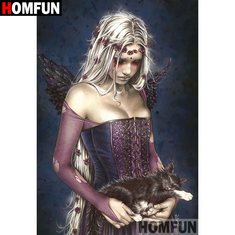 HOMFUN Full Square/Round Drill 5D DIY Diamond Painting "butterfly fairy" Embroidery Cross Stitch 5D Home Decor Gift A08754
HOMFUN Full Square/Round Drill 5D DIY Diamond Painting "butterfly fairy" Embroidery Cross Stitch 5D Home Decor Gift A08754