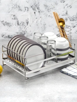 Drain Basket Dish Rack 304 Stainless Steel Kitchen Supplies Put Dry Dish Chopsticks Cage Single Layer Storage Shelf
Drain Basket Dish Rack 304 Stainless Steel Kitchen Supplies Put Dry Dish Chopsticks Cage Single Layer Storage Shelf
