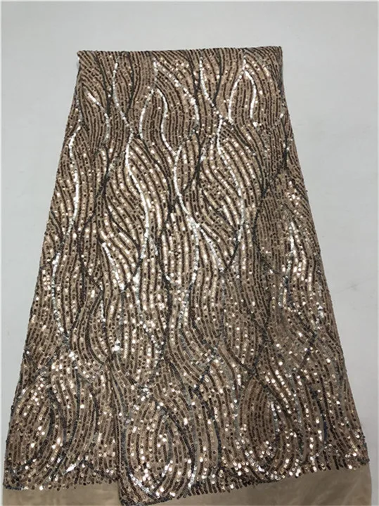 Design Sequined Mesh Lace Fabric African Indian Guipure Net Laces Elastic Nigerian Style Wedding Dress Sequins Fabrics Gold
Design Sequined Mesh Lace Fabric African Indian Guipure Net Laces Elastic Nigerian Style Wedding Dress Sequins Fabrics Gold