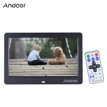 Andoer 10" HD LED Digital Photo Frame 1280*600 Electronic Picture Frame Clock Calendar MP3 MP4 Movie Player with Remote Control
Andoer 10" HD LED Digital Photo Frame 1280*600 Electronic Picture Frame Clock Calendar MP3 MP4 Movie Player with Remote Control
