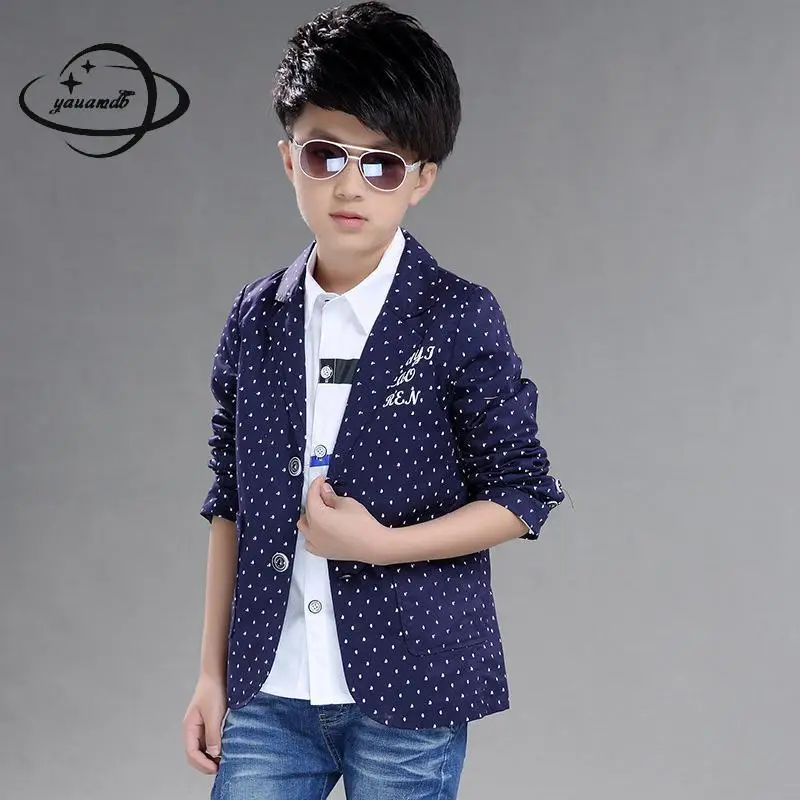 YAUAMDB kid blazers 2017 autumn spring 5-15Y boys cotton jacket children dot letters coat blazers infant pocket clothing y42
YAUAMDB kid blazers 2017 autumn spring 5-15Y boys cotton jacket children dot letters coat blazers infant pocket clothing y42
