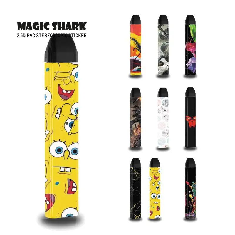 Magic Shark Stone Painting Orangutan Dragon Cartoon Fashion 2.5D Bumpy Case Cover Sticker Film for Uwell Caliburn 001-010
Magic Shark Stone Painting Orangutan Dragon Cartoon Fashion 2.5D Bumpy Case Cover Sticker Film for Uwell Caliburn 001-010