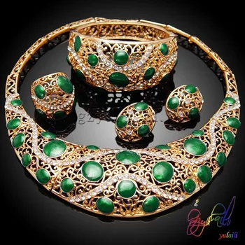 Free Shipping gold-color necklace set bollywood fashion jewelry big alloy green oil drip 2017 Wholesale
Free Shipping gold-color necklace set bollywood fashion jewelry big alloy green oil drip 2017 Wholesale