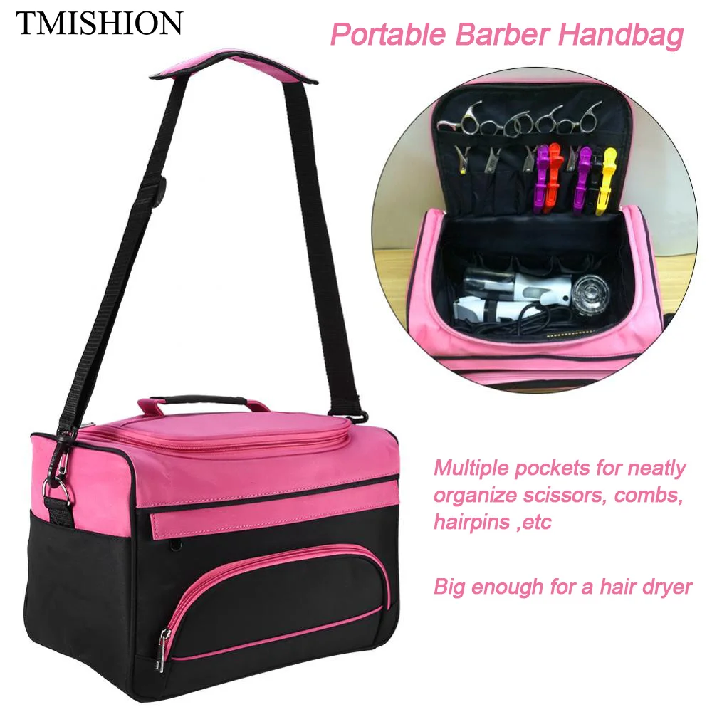 Portable Salon Barber Handbag Hairdressing Comb Tools Bag Makeup Storage Bag Travel Hairstyling Carry Case Styling Accessories
Portable Salon Barber Handbag Hairdressing Comb Tools Bag Makeup Storage Bag Travel Hairstyling Carry Case Styling Accessories