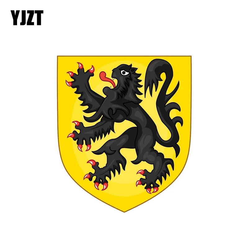 YJZT 9.7CM*11.4CM Funny Belgium Flanders Coat Of Arms Shield Car Sticker Decal 6-2081
YJZT 9.7CM*11.4CM Funny Belgium Flanders Coat Of Arms Shield Car Sticker Decal 6-2081