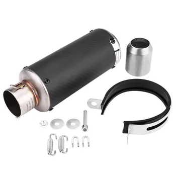 51mm Motorcycle Modified Exhaust Muffler Pipe for Most Motorcycle for Kawasaki Honda Yamaha Carbon Fiber Universal Hot Sale 
51mm Motorcycle Modified Exhaust Muffler Pipe for Most Motorcycle for Kawasaki Honda Yamaha Carbon Fiber Universal Hot Sale