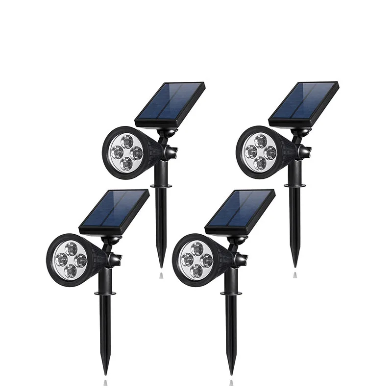 ABS LED Solar Light Waterproof IP44 RGB/Warm White/White