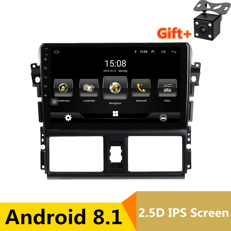 10.1" 2.5D IPS Android 8.1 Car DVD GPS For Toyota Vios YARIS 2014 2015 2016 headunit audio radio stereo navigation wifi built in
10.1" 2.5D IPS Android 8.1 Car DVD GPS For Toyota Vios YARIS 2014 2015 2016 headunit audio radio stereo navigation wifi built in