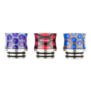 Metal Vape Mouthpiece 810 Drip Tip with Wild Cobra Resin Snake Skin for e-cigarette 810 Thread RTA/RDTA Atomizer Tank
Metal Vape Mouthpiece 810 Drip Tip with Wild Cobra Resin Snake Skin for e-cigarette 810 Thread RTA/RDTA Atomizer Tank