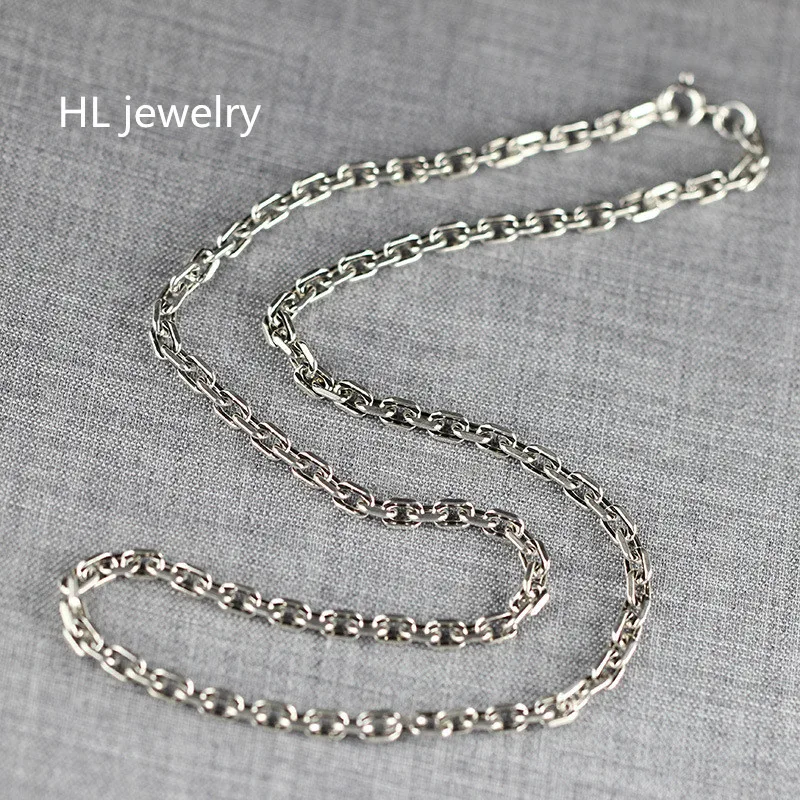 45cm Alibaba Express 100% Real Pure 925 Sterling Silver Necklace 4MM Thick Chain Men Gift Thai silver long necklace
45cm Alibaba Express 100% Real Pure 925 Sterling Silver Necklace 4MM Thick Chain Men Gift Thai silver long necklace