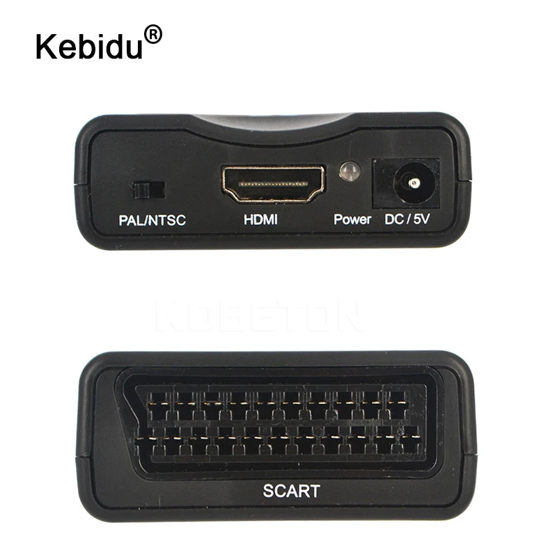 kebidu HIgh Quality 1080P HDMI to SCART Video Audio Upscale Converter AV Signal Adapter HD Receiver TV DVD US/EU Power Plug
kebidu HIgh Quality 1080P HDMI to SCART Video Audio Upscale Converter AV Signal Adapter HD Receiver TV DVD US/EU Power Plug