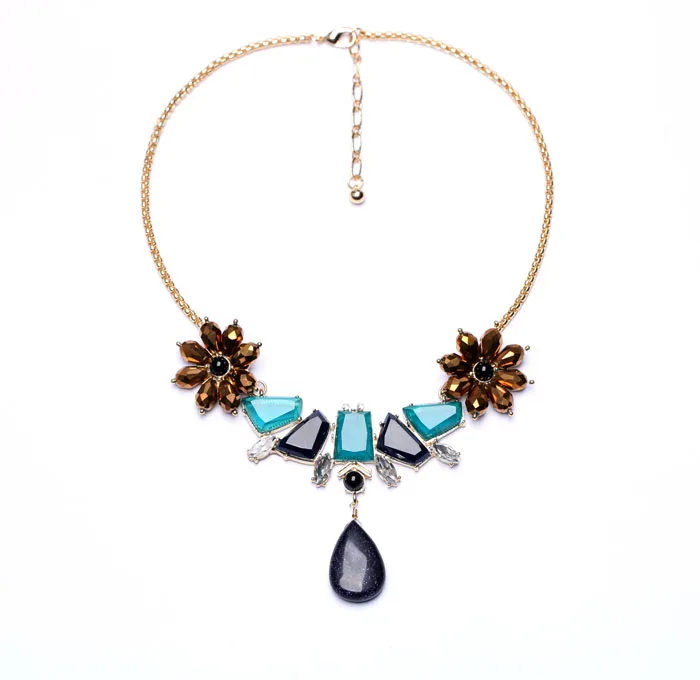 Blue Irregular Geometric Flower Waterdrop Necklace Ali express 2017 New Designer Jewelry Necklace Women Bijoux
Blue Irregular Geometric Flower Waterdrop Necklace Ali express 2017 New Designer Jewelry Necklace Women Bijoux