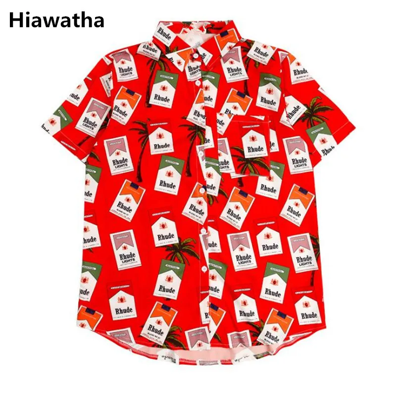 Hiawatha Cigarette Case Digital Printed Blouse Women Short Sleeve Loose Shirts Harajuku Style Summer Blusas T4503
Hiawatha Cigarette Case Digital Printed Blouse Women Short Sleeve Loose Shirts Harajuku Style Summer Blusas T4503