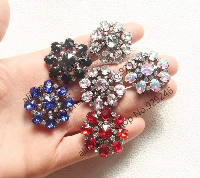 1pc/lot 30mm round flower glass crystal rhinestone button in red sapphire black white pink ab color garment decorative button
1pc/lot 30mm round flower glass crystal rhinestone button in red sapphire black white pink ab color garment decorative button