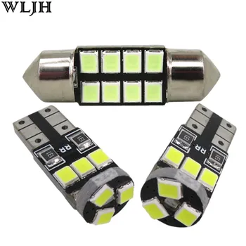 WLJH 6x Car Led 2835 SMD W5W T10 Lamp Bulb Interior Light Dome Map Trunk License Plate Light Package for Lancer Evo X 2008 -2015
WLJH 6x Car Led 2835 SMD W5W T10 Lamp Bulb Interior Light Dome Map Trunk License Plate Light Package for Lancer Evo X 2008 -2015