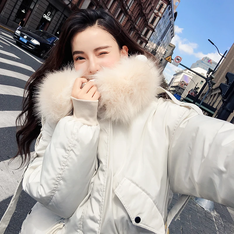 2019 Women Winter Jacket parkas mujer Mujer Hooded Parkas Winter Coat Women Loose Fur Collar Cotton Padded female coat Jackets
2019 Women Winter Jacket parkas mujer Mujer Hooded Parkas Winter Coat Women Loose Fur Collar Cotton Padded female coat Jackets