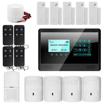 DIYSECUR Wireless&Wired GSM SMS Autodial Home Security Pet Friendly Alarm System M2BX
DIYSECUR Wireless&Wired GSM SMS Autodial Home Security Pet Friendly Alarm System M2BX
