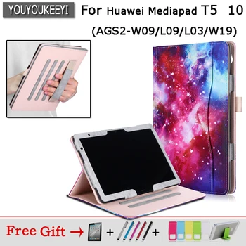 Case for Huawei Mediapad T5 10 10.1 PU Leather Stand Folio Hand Holder cover for funda Huawei Honor Pad 5 AGS2-W09/L09/L03/W19
Case for Huawei Mediapad T5 10 10.1 PU Leather Stand Folio Hand Holder cover for funda Huawei Honor Pad 5 AGS2-W09/L09/L03/W19