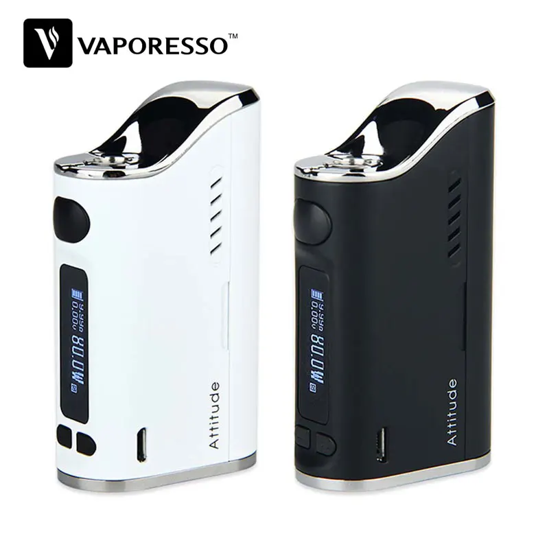 Original 80W Vaporesso Attitude Box Mod Max 80W Output for Estoc Tank with Advanced Omni Board Electronic Cigarette Mod Vape Mod
Original 80W Vaporesso Attitude Box Mod Max 80W Output for Estoc Tank with Advanced Omni Board Electronic Cigarette Mod Vape Mod