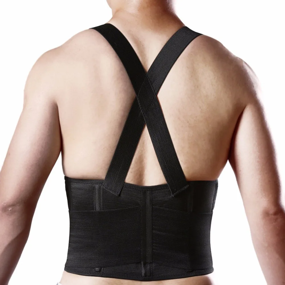 Lower Back Pain Relief Brace Adjustable Shoulder Straps Posture Corrector Breathable Lumbar Waist Support Belt For Weight Work
Lower Back Pain Relief Brace Adjustable Shoulder Straps Posture Corrector Breathable Lumbar Waist Support Belt For Weight Work
