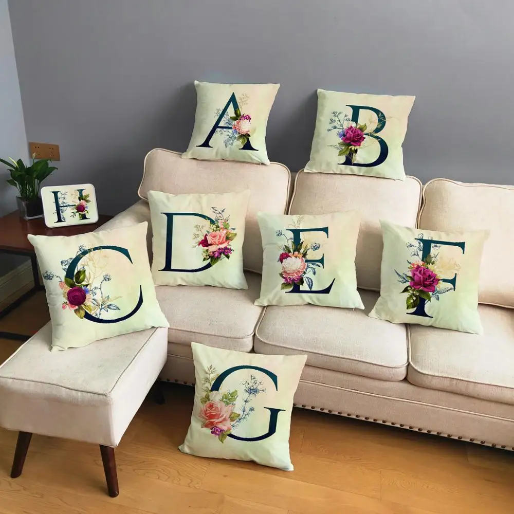 English Flower Letter Print Throw Pillow Cover 45*45cm Cushion Covers Short Plush Pillow Case Sofa Home Decor Beige Pillows Case
English Flower Letter Print Throw Pillow Cover 45*45cm Cushion Covers Short Plush Pillow Case Sofa Home Decor Beige Pillows Case