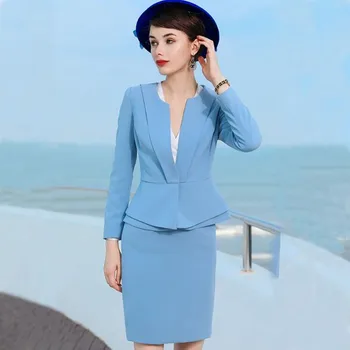 Women Skirt Suits Elegant OL Office Lady Blazer Mini Skirt Slim Bodycon Business Formal Work Wear 2 Piece Sets Uniform 2020
Women Skirt Suits Elegant OL Office Lady Blazer Mini Skirt Slim Bodycon Business Formal Work Wear 2 Piece Sets Uniform 2020