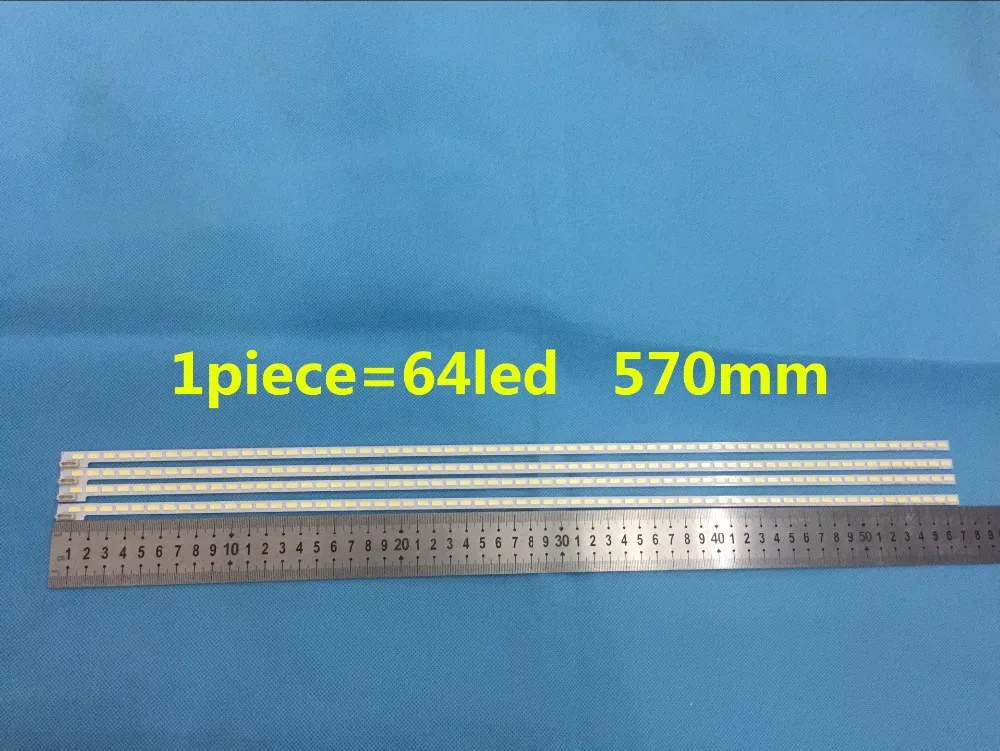5piece/lot Free shipping LJ64-03495A LTA460HN05 46EL300C 46HL150C LED strip SLED 2012SGS46 7030L 64 REV1.0 1Piece=64LED 570MM | Лампы и