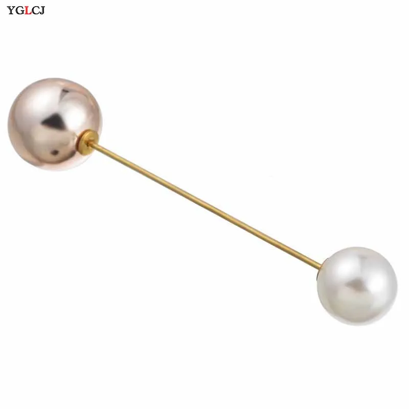 2018Fashion 1Pc Ms./Girl Imitation Pearl Brooch Classic Charm High Quality Accessories Simple Double Pearl Brooch Joker
2018Fashion 1Pc Ms./Girl Imitation Pearl Brooch Classic Charm High Quality Accessories Simple Double Pearl Brooch Joker
