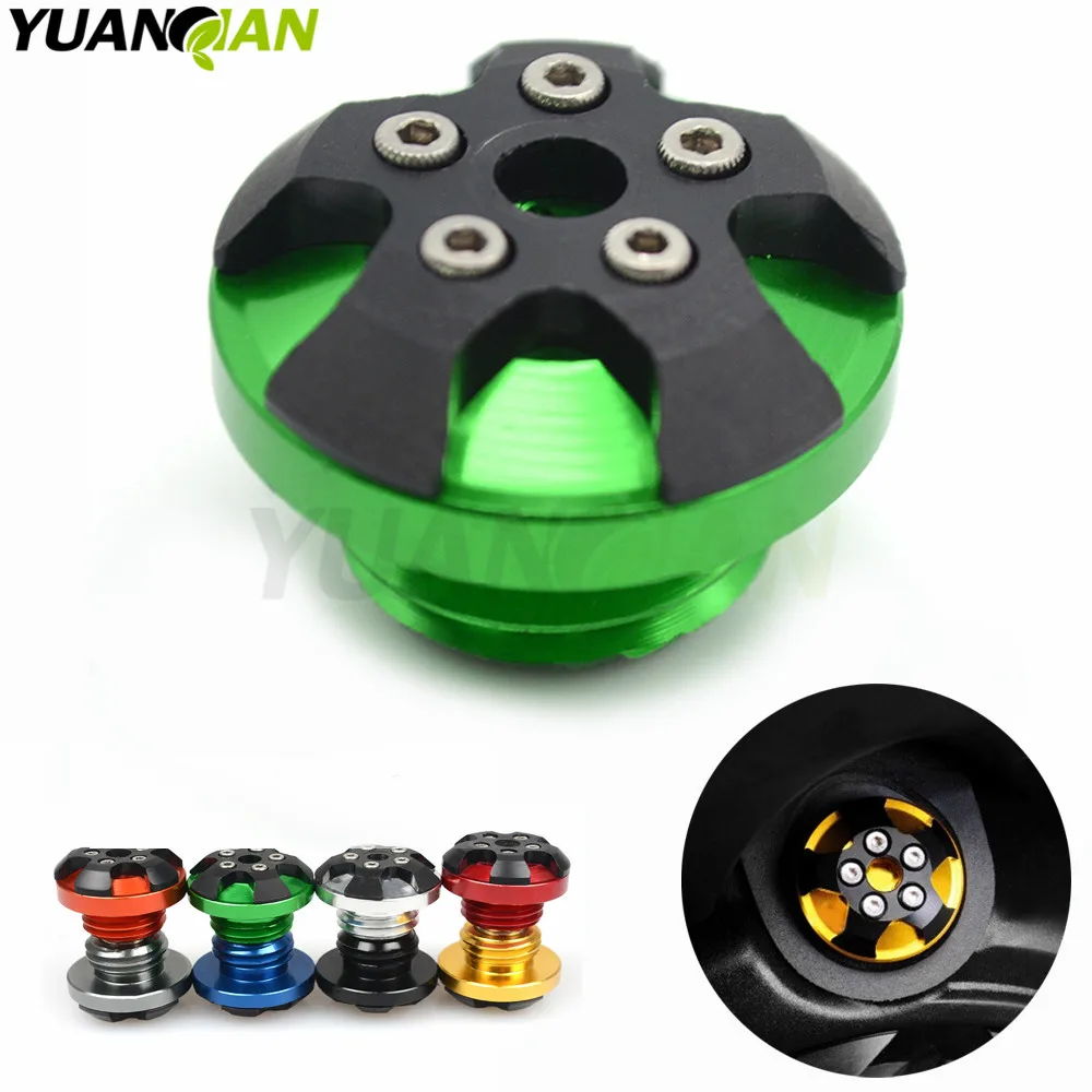 Aluminum alloy Engine Oil Cap Fuel Tank Cover For KAWASAKI Z1000SX (Ninja1000) 2010-2016 VN650 (Vulcan S) 2015-2016 z800 13-14
Aluminum alloy Engine Oil Cap Fuel Tank Cover For KAWASAKI Z1000SX (Ninja1000) 2010-2016 VN650 (Vulcan S) 2015-2016 z800 13-14