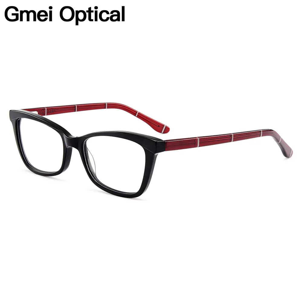 Gmei Optical New Stylish Cat Eye Acetate Full Rim Optical Glasses Frame Women Myopia Presbyopia Eyewear With Spring Hinges A193
Gmei Optical New Stylish Cat Eye Acetate Full Rim Optical Glasses Frame Women Myopia Presbyopia Eyewear With Spring Hinges A193
