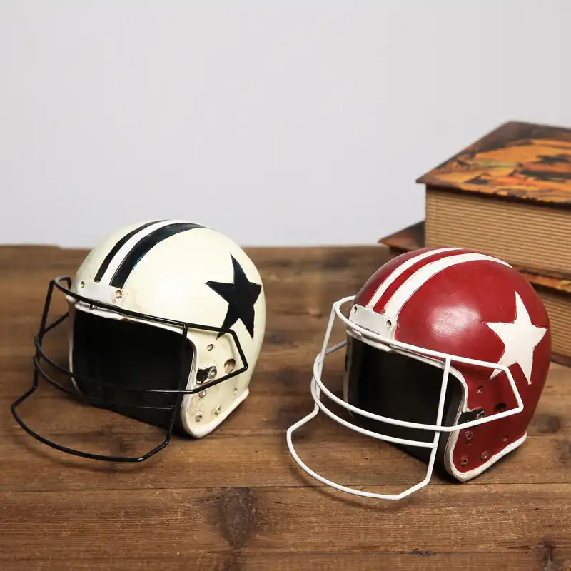 Retro American Football Cap Creative Furnishing Articles Photo