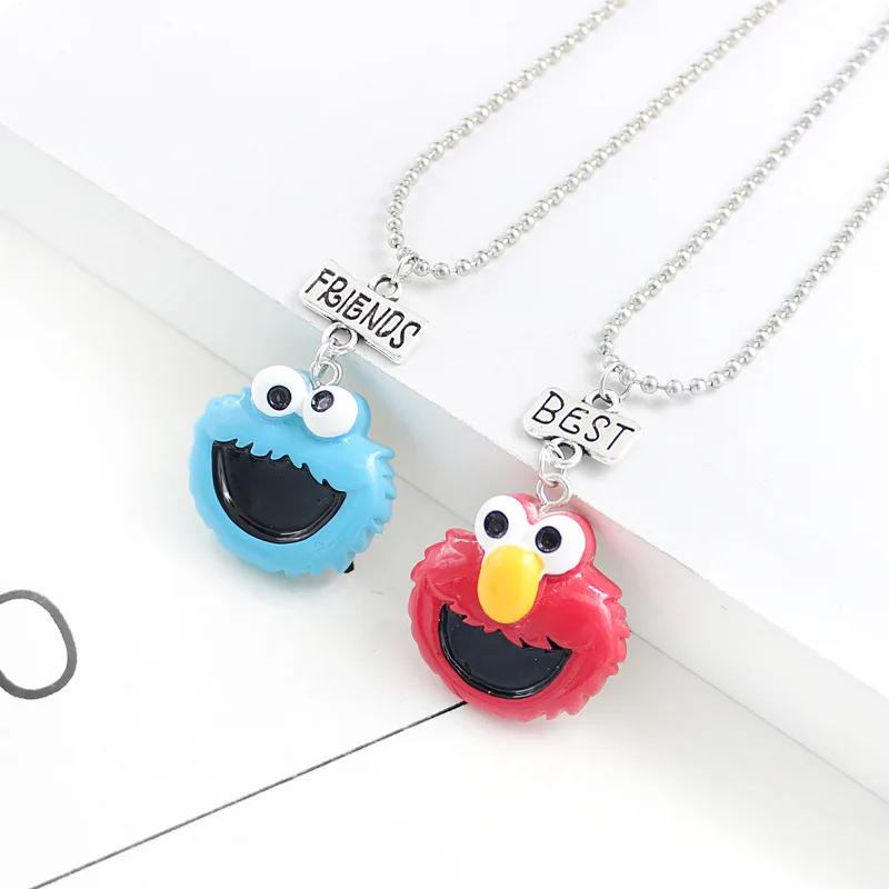 New blue red big head doll big mouth haha laugh necklace best friend children cute fun cartoon avatar jewelry gift
New blue red big head doll big mouth haha laugh necklace best friend children cute fun cartoon avatar jewelry gift