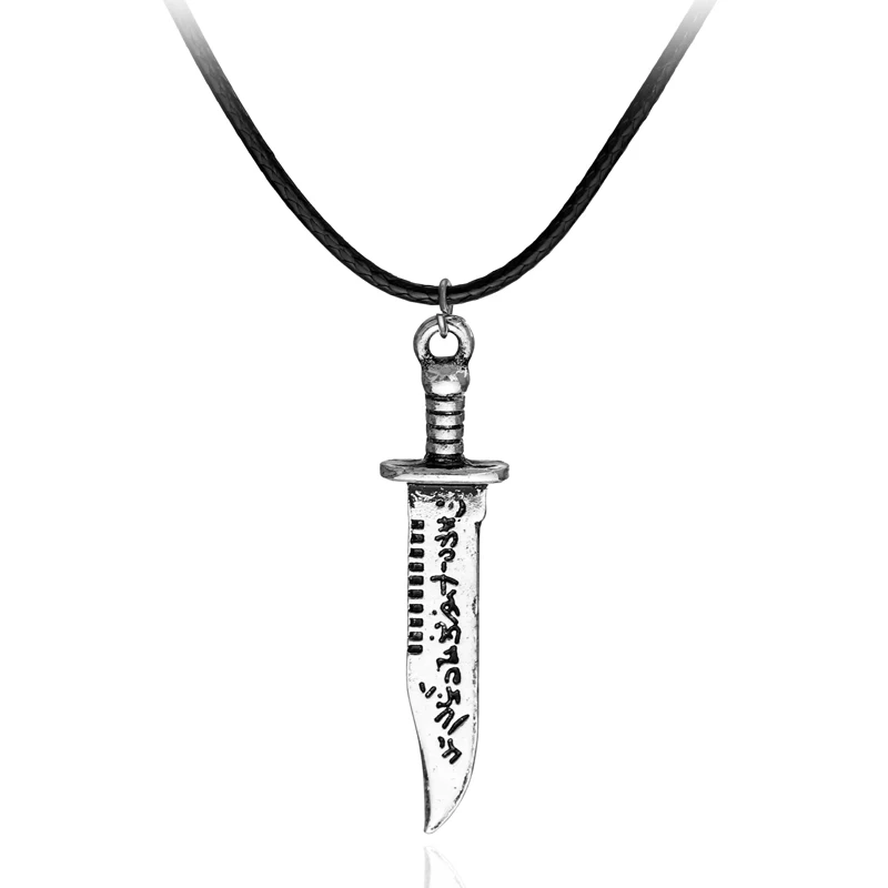 Fine Jewelry Zinc alloy Fashion Dagger Pendant Necklace For Men And Women High Quality Jewelry Necklace Accessories Hot Sales
Fine Jewelry Zinc alloy Fashion Dagger Pendant Necklace For Men And Women High Quality Jewelry Necklace Accessories Hot Sales
