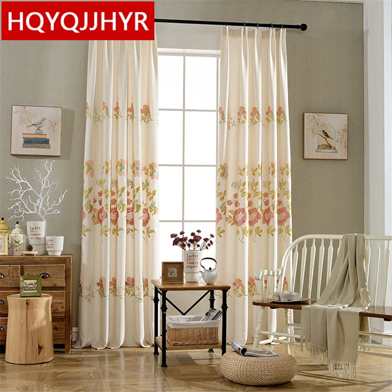 High-grade cotton and linen fine blackout curtains for Living Room Neo-classical peony embroidery curtains for Bedroom/kitchen
High-grade cotton and linen fine blackout curtains for Living Room Neo-classical peony embroidery curtains for Bedroom/kitchen