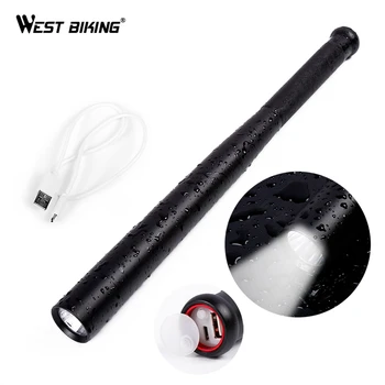 WEST BIKING Cycling Light Aluminum Self Defense LED 900 Lumen 3 Modes USB Waterproof Bike Night Self Defense Bicycle Light
WEST BIKING Cycling Light Aluminum Self Defense LED 900 Lumen 3 Modes USB Waterproof Bike Night Self Defense Bicycle Light