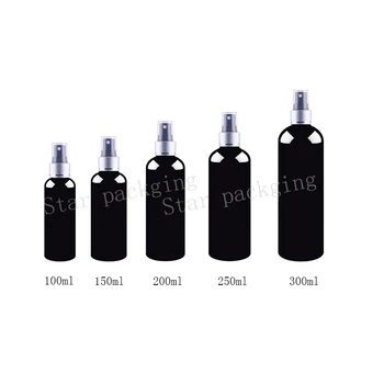 100/150/200/250/300ml black spray bottle with silver nozzle top cap,mist sprayer bottle empty packaging cosmetics makeup bottle
100/150/200/250/300ml black spray bottle with silver nozzle top cap,mist sprayer bottle empty packaging cosmetics makeup bottle