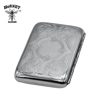 1PC Metal 95mm*65mm Cigarette Case Holding 14 Cigarettes (85mm*8mm) Tobacco Case Box With 2 Clips
1PC Metal 95mm*65mm Cigarette Case Holding 14 Cigarettes (85mm*8mm) Tobacco Case Box With 2 Clips