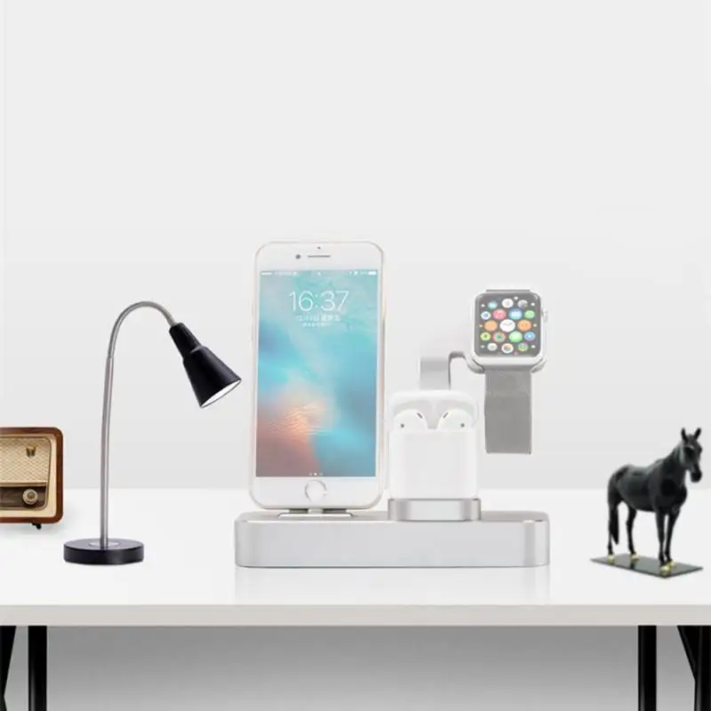 High Quality Charger Charge Stand Dock for Apple Watch Airpods iPhoneX/XR/8/7 Devices
High Quality Charger Charge Stand Dock for Apple Watch Airpods iPhoneX/XR/8/7 Devices