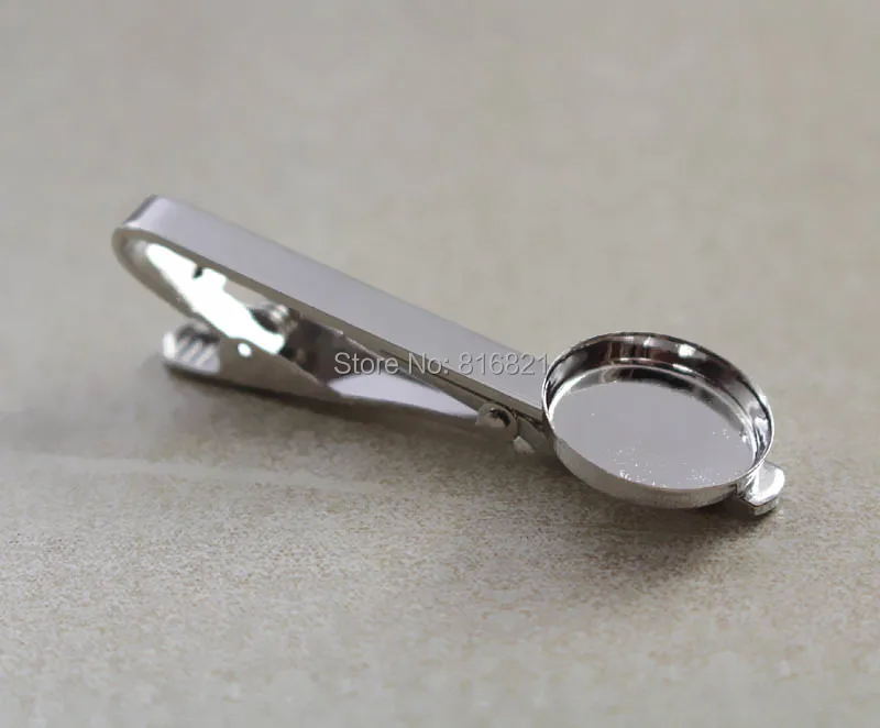 Tie Clip Bar with Round Deep Wall Bezel Cups Blank Resin Cabochon Settings Rhodium tone Plated Men's Tie Clips Clasps Findings
Tie Clip Bar with Round Deep Wall Bezel Cups Blank Resin Cabochon Settings Rhodium tone Plated Men's Tie Clips Clasps Findings