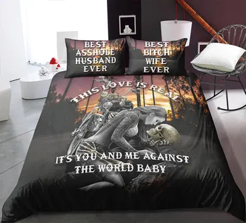 Thumbedding Dropship World Baby Born Skull Bedding Set 100% Microfiber Innovative Unique Designed 3D Duvet Cover Set
Thumbedding Dropship World Baby Born Skull Bedding Set 100% Microfiber Innovative Unique Designed 3D Duvet Cover Set