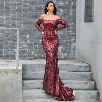 2019 Dress Sexy Elegant Full Backless Slash Neck Vintage Women Flare Sequined Night Club Body con Party Dresses Wholesale
2019 Dress Sexy Elegant Full Backless Slash Neck Vintage Women Flare Sequined Night Club Body con Party Dresses Wholesale