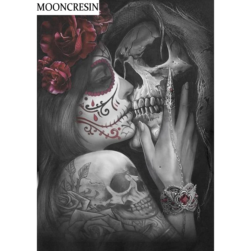 Diy Diamond Embroidery Cartoon Skull 5D Diamond Painting Full Drill Square Cristal Mosaic Picture Of Rhinestone Decoration Home
Diy Diamond Embroidery Cartoon Skull 5D Diamond Painting Full Drill Square Cristal Mosaic Picture Of Rhinestone Decoration Home