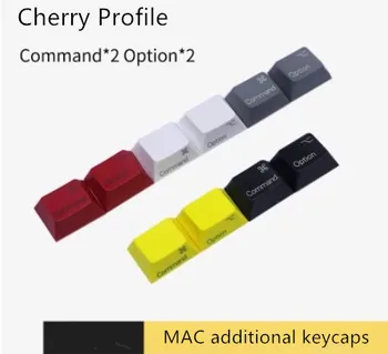 4 keys/set PBT additional Command and Option Key Cap Cherry profile Height keycaps for Mac
4 keys/set PBT additional Command and Option Key Cap Cherry profile Height keycaps for Mac