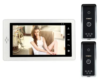 XINSILU Wired Video Doorbell Indoor 7" Monitor with IR-CUT Outdoor Camera Visual Intercom Two-way Audio Remote Video Door Phone
XINSILU Wired Video Doorbell Indoor 7" Monitor with IR-CUT Outdoor Camera Visual Intercom Two-way Audio Remote Video Door Phone