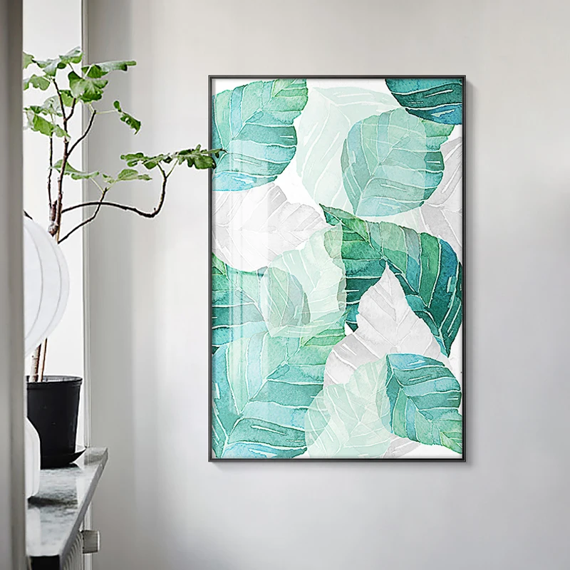 Nordic Style Big Leaf Green Plant Canvas Painting Geometric Patterns Poster Print For Bedroom Living Room Fashion Wall Art Decor
Nordic Style Big Leaf Green Plant Canvas Painting Geometric Patterns Poster Print For Bedroom Living Room Fashion Wall Art Decor