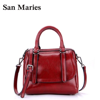 San Maries Hot Crossbody Bags For Women Casual Messenger Bag For Girls Oil Wax Cow Leather Shoulder Bags 2020
San Maries Hot Crossbody Bags For Women Casual Messenger Bag For Girls Oil Wax Cow Leather Shoulder Bags 2020