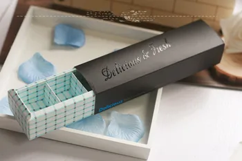 Free Shipping 20pcs/lot Black Macaroon Chocolate Paper Box Include Insert 5pcs Holes Cake Box
Free Shipping 20pcs/lot Black Macaroon Chocolate Paper Box Include Insert 5pcs Holes Cake Box