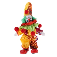 6inch Vintage Clown Man in Colorful Clothes Set Figure Standing Doll Home Decor #1
6inch Vintage Clown Man in Colorful Clothes Set Figure Standing Doll Home Decor #1